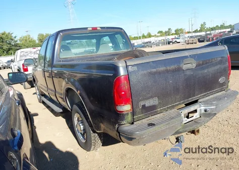 2000 Ford F250 Super Duty from USA, damaged, VIN 1FTNX20L3YEA09104